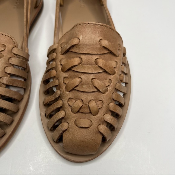 Nisolo Huarache Sandal in Almond Brown Size 8 - Picture 8 of 14